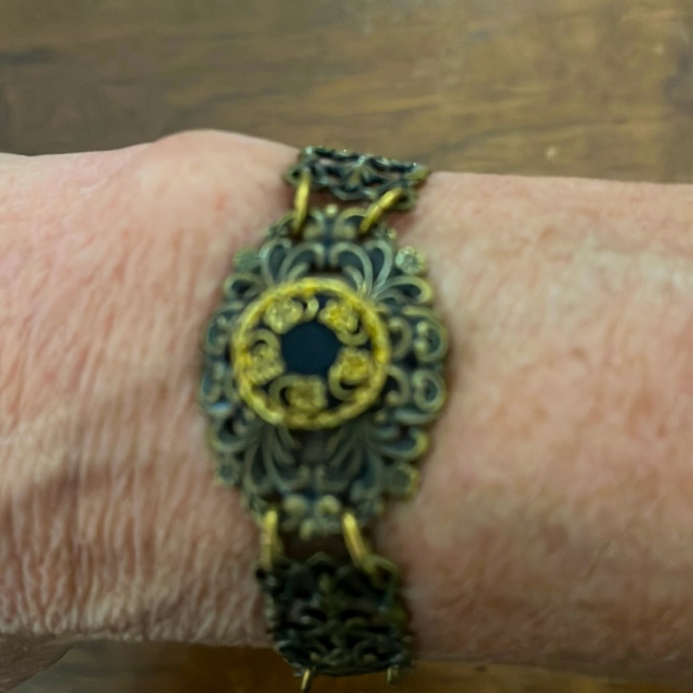 Perfume Button Bracelet  7”